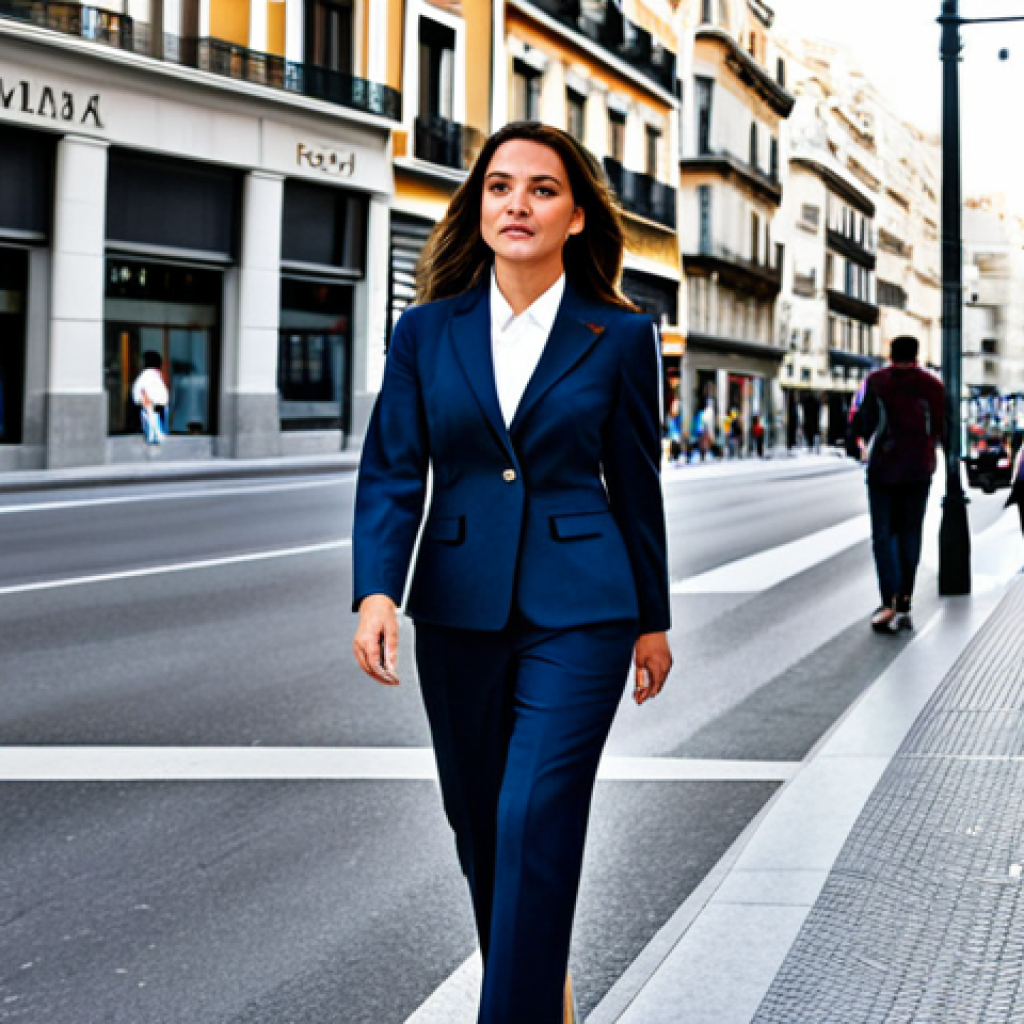 고객 여정 맵을 활용한 고객 경험 혁신 - Professional Businesswoman in Madrid**

"A professional businesswoman in a stylish, tailored busines...