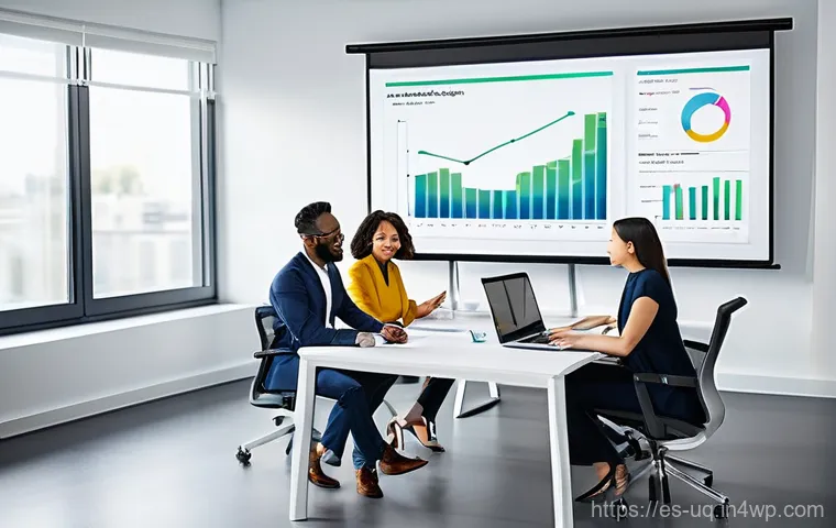 고객 여정 맵핑과 비즈니스 목표 정렬 - **Prompt:** A young woman in her early 30s, dressed in fashionable, modest casual clothing and fully...