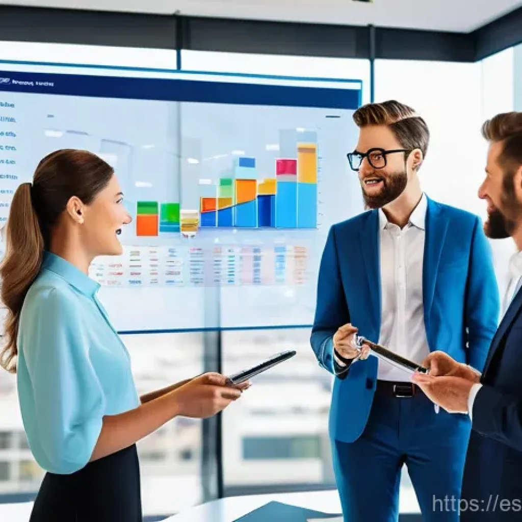 고객 여정 맵의 ROI 분석 방법 - **Prompt 1: Digital Empathy Turning into Revenue**
    "A vibrant, collaborative office scene featur...